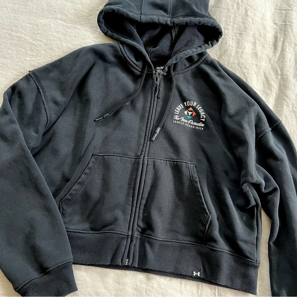 Under Armour Cropped Hoodie Jacket